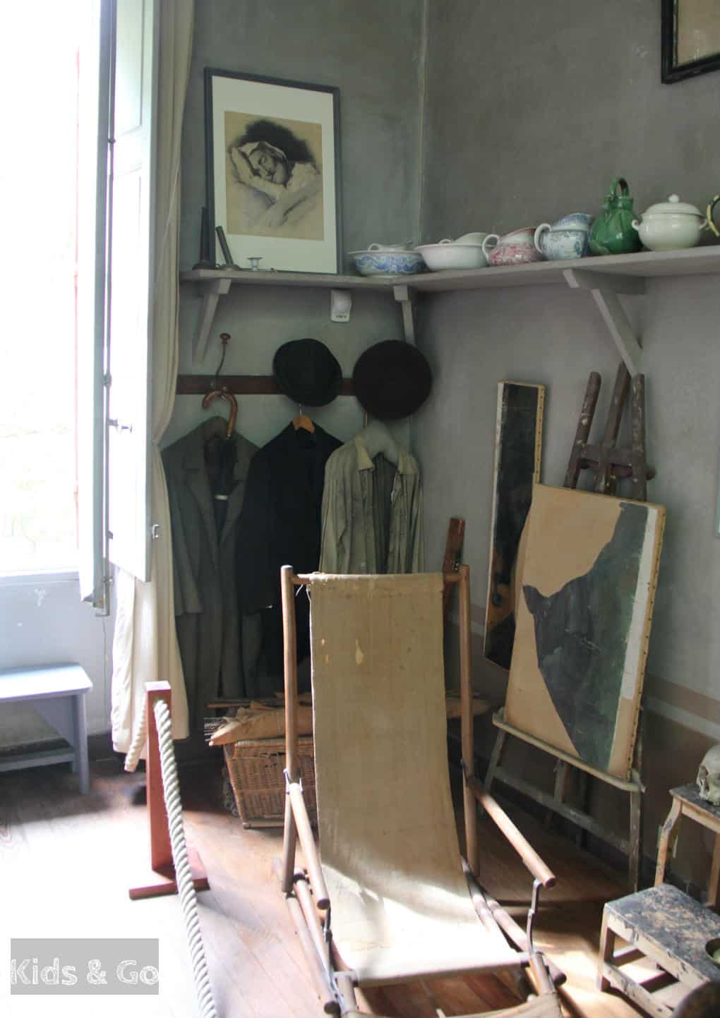 Aix-en-Provence z dzieckiem - pracownia Paula Cezanne