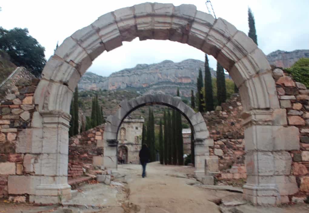 Ruiny Scaladei -Katalonia z dziecmi