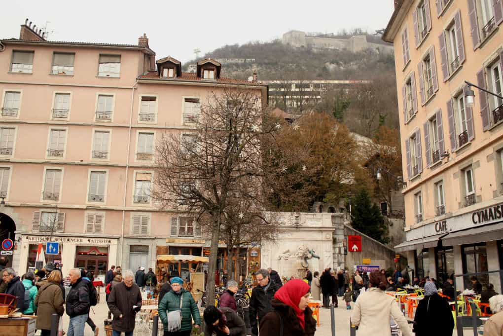 Zwiedzanie Grenoble - Wzgórze Bastille Zwiedzanie Grenoble - Wzgórze Bastille