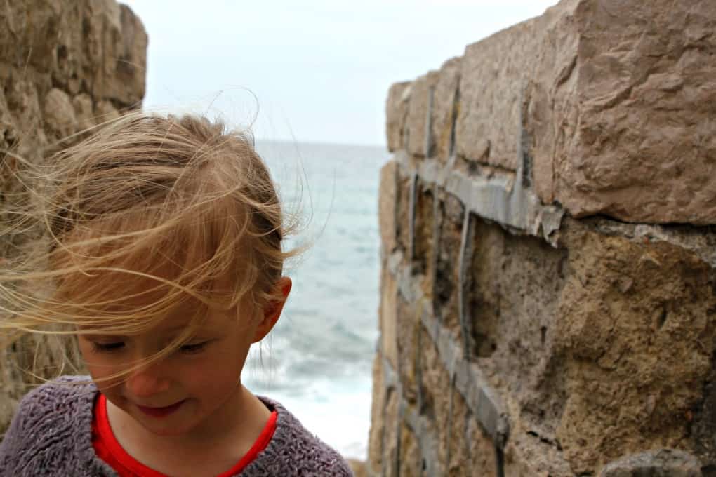 Lazurowe Wybrzeze z dzieckiem