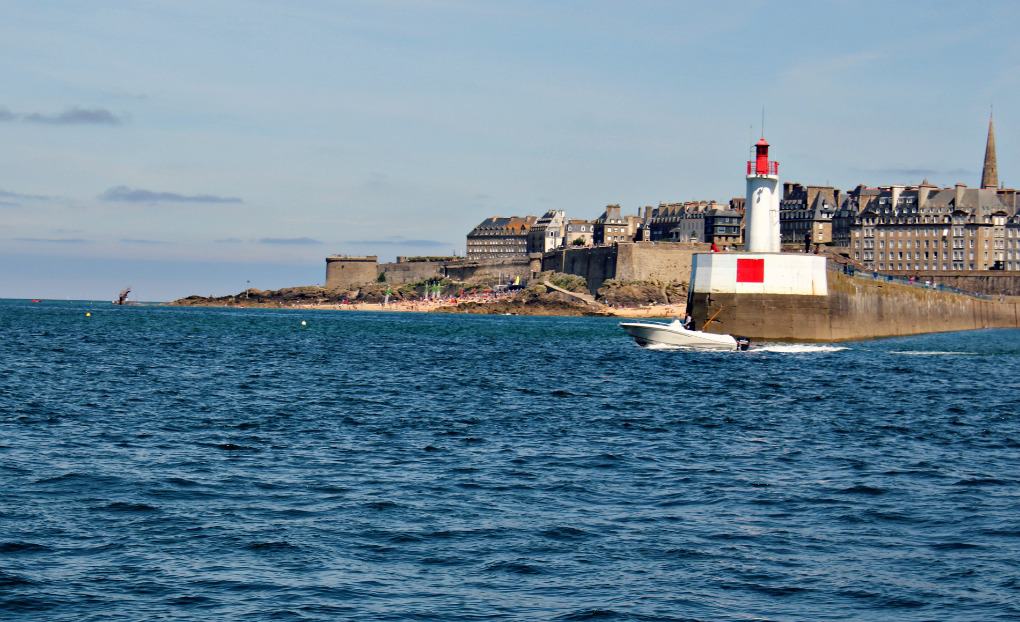 Saint Malo od strony Dinard