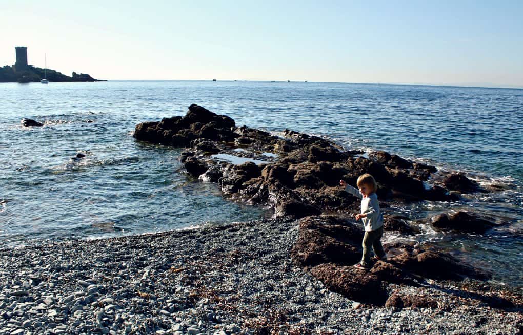 Kemping na morzem w Agay