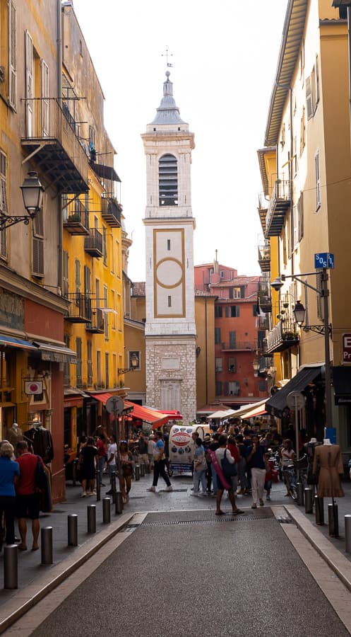 Stare miasto w Nicei