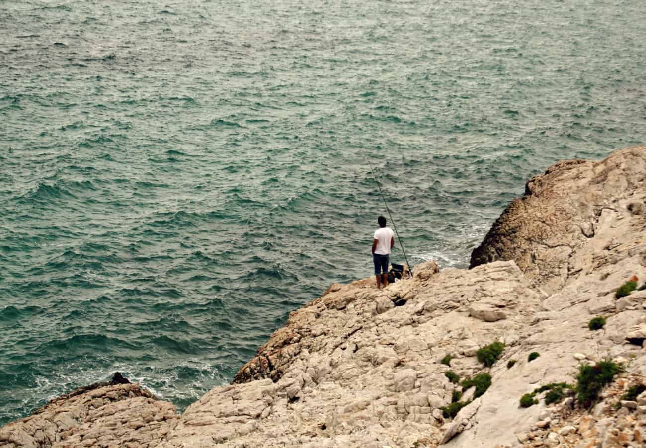 Plaże na zachód od Marsylii