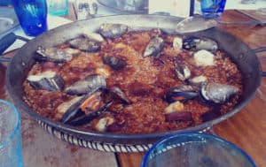 paaella w barcelonie