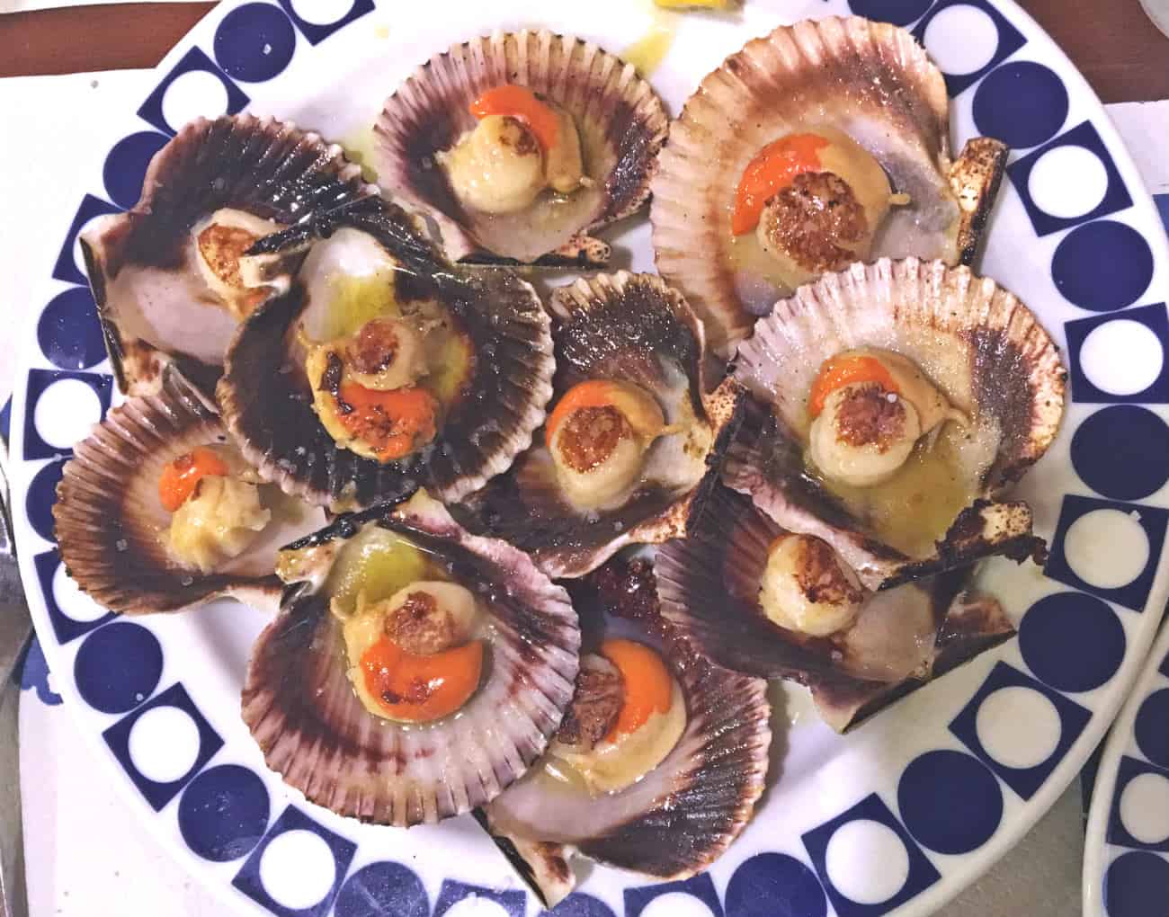 owoce morza w Galicji - zamb