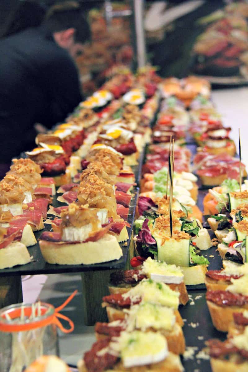 kuchnia baskijska - pintxos