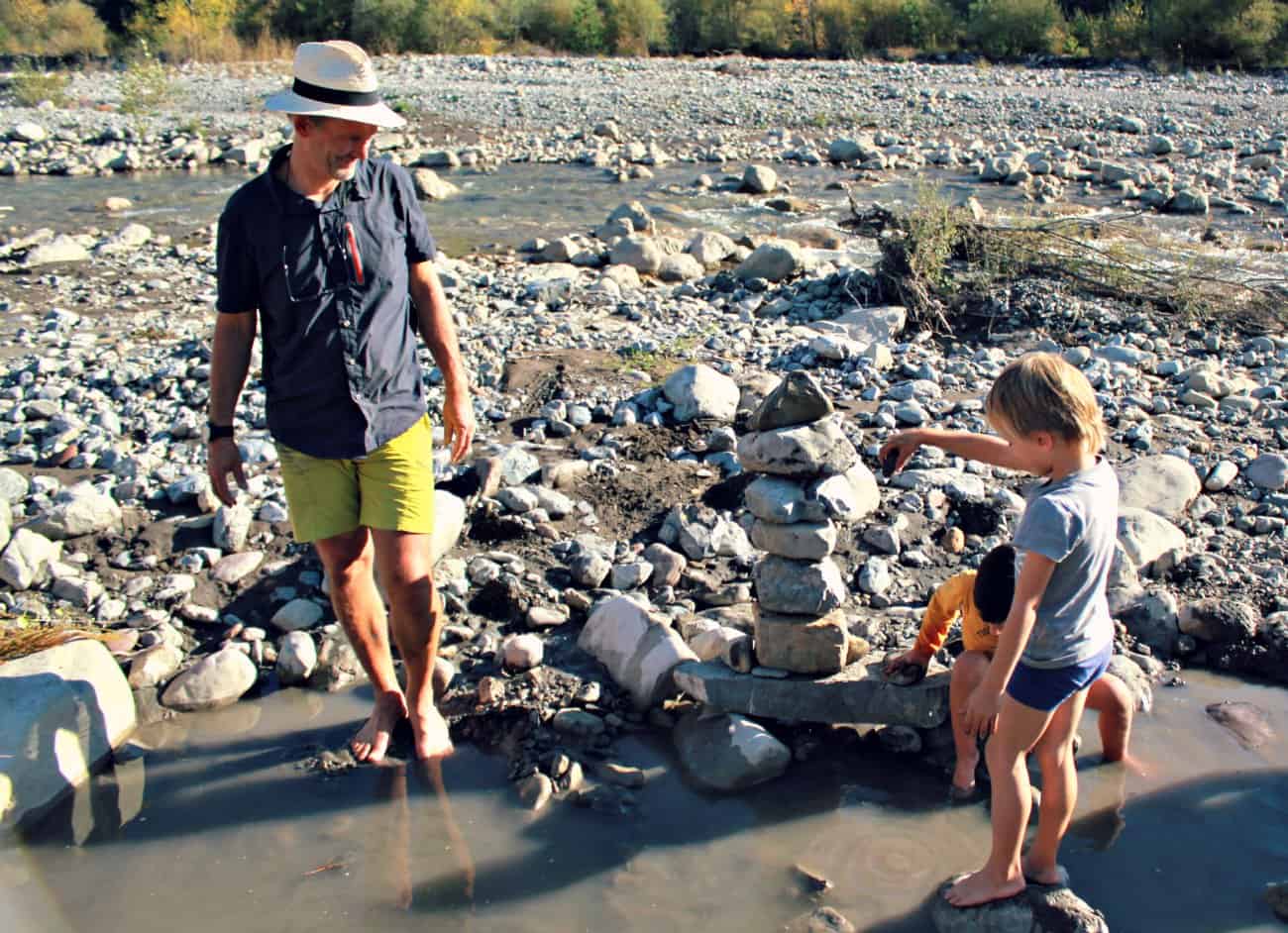 Zabawy na dworze - Land Art