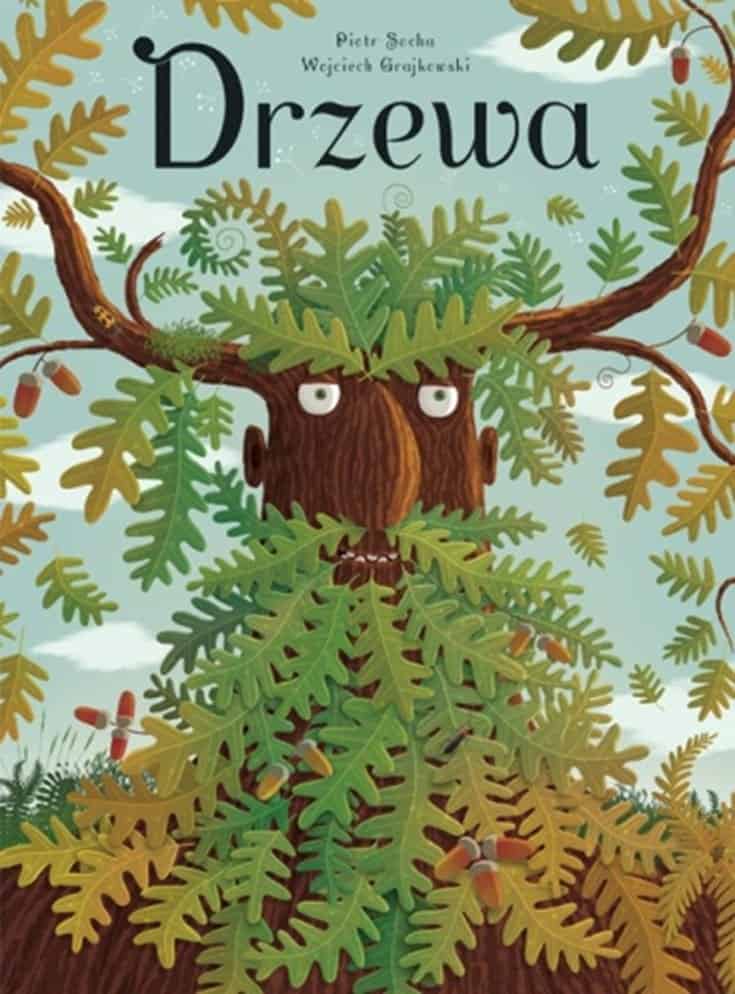Piękna książka dla dzieci - Drzewa