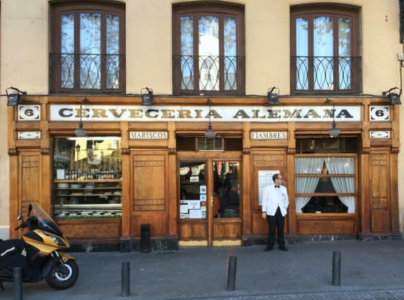 gdzie jeść w Madrycie - Cerveceria Alemana