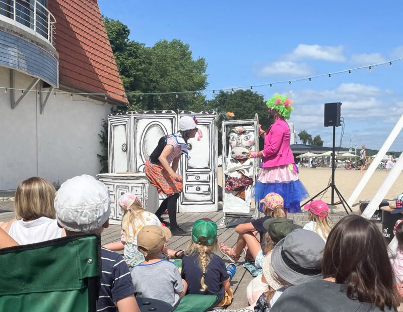 teatr na plaży w Sopocie