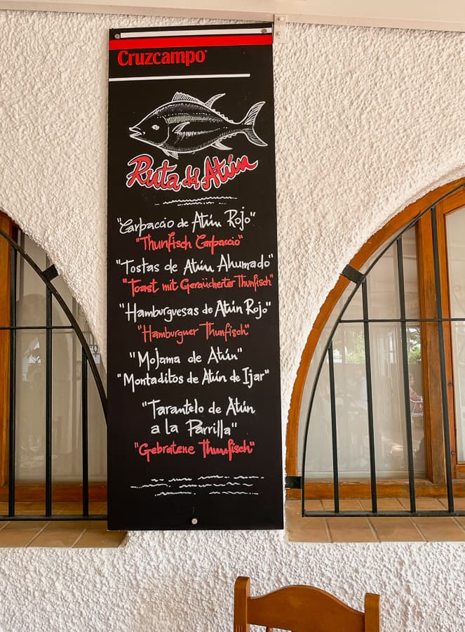 czerwony tuńczyk w Andaluzji