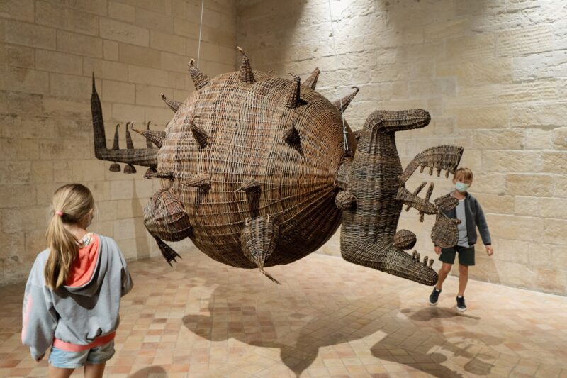 wystawy w zamku w Tarascon