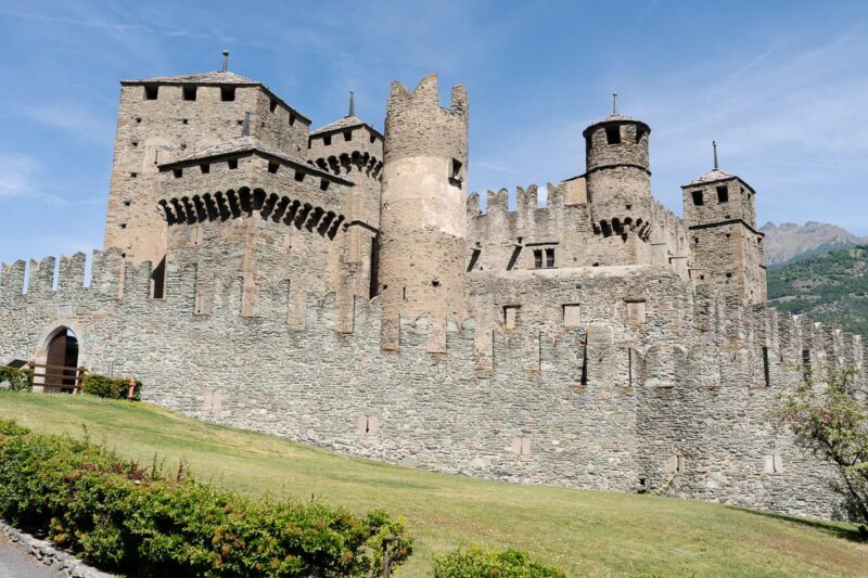 Zamki w Dolinie Aosty