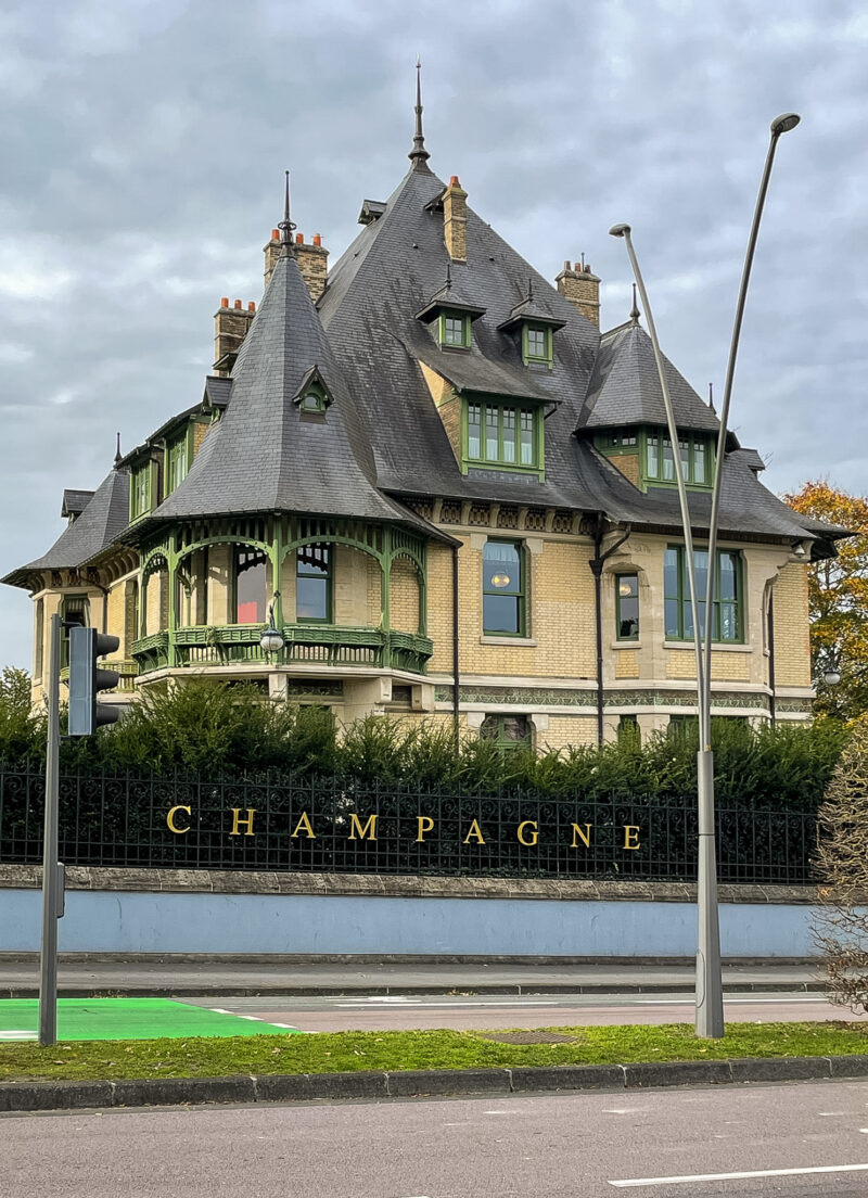 plan podróży po szampanii